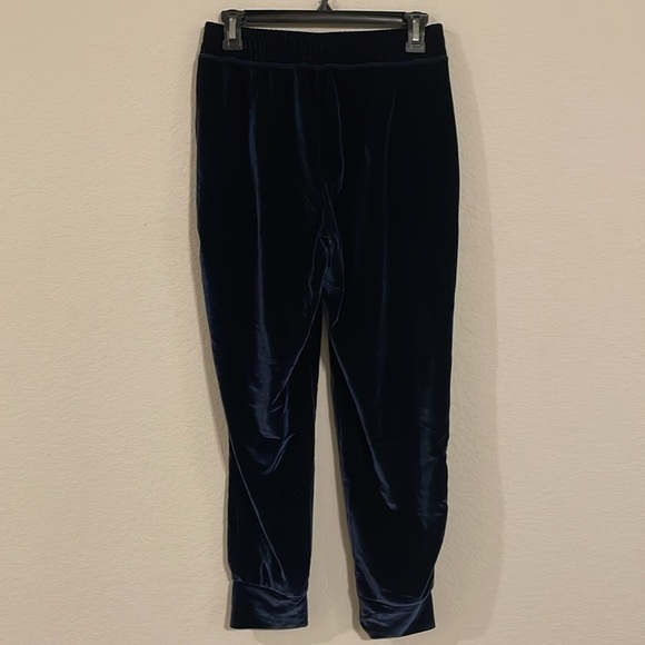 Fabletics Women’s Luxe Velour Joggers Small Blue Loungewear Gorpcore Activewear - Picture 6 of 17